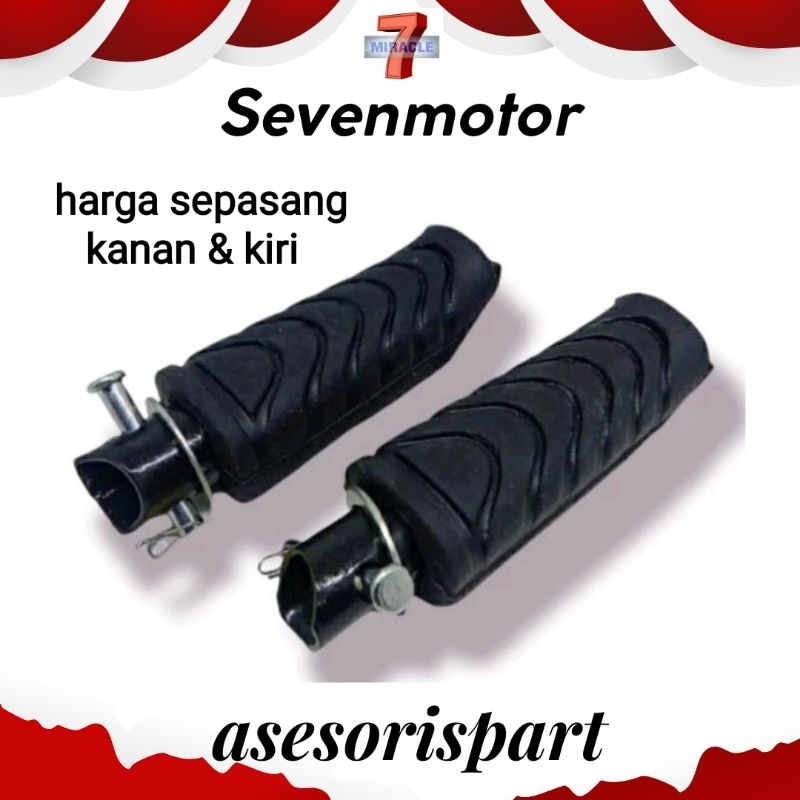 New // Footstep Belakang Vario Beat Lama Beat Deluxe Spacy Step Motor // 100% Original