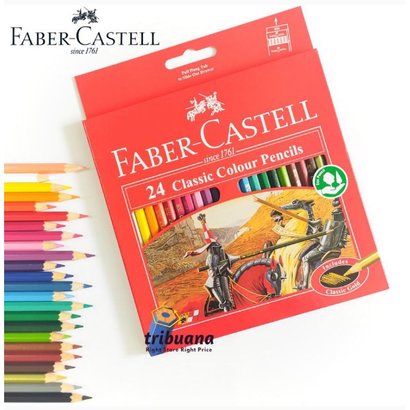 

Pensil Warna//Faber Castell 24S