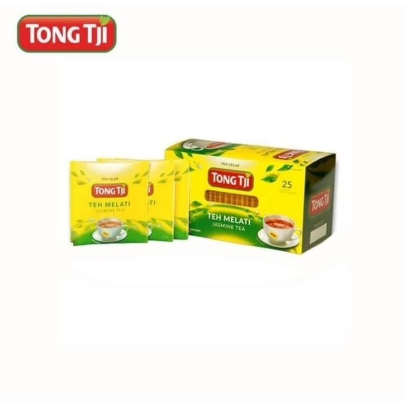 

Tong Tji dengan Amplop, Jasmine Tea/Teh Melati (Tea Bag/Teh Celup) isi 25