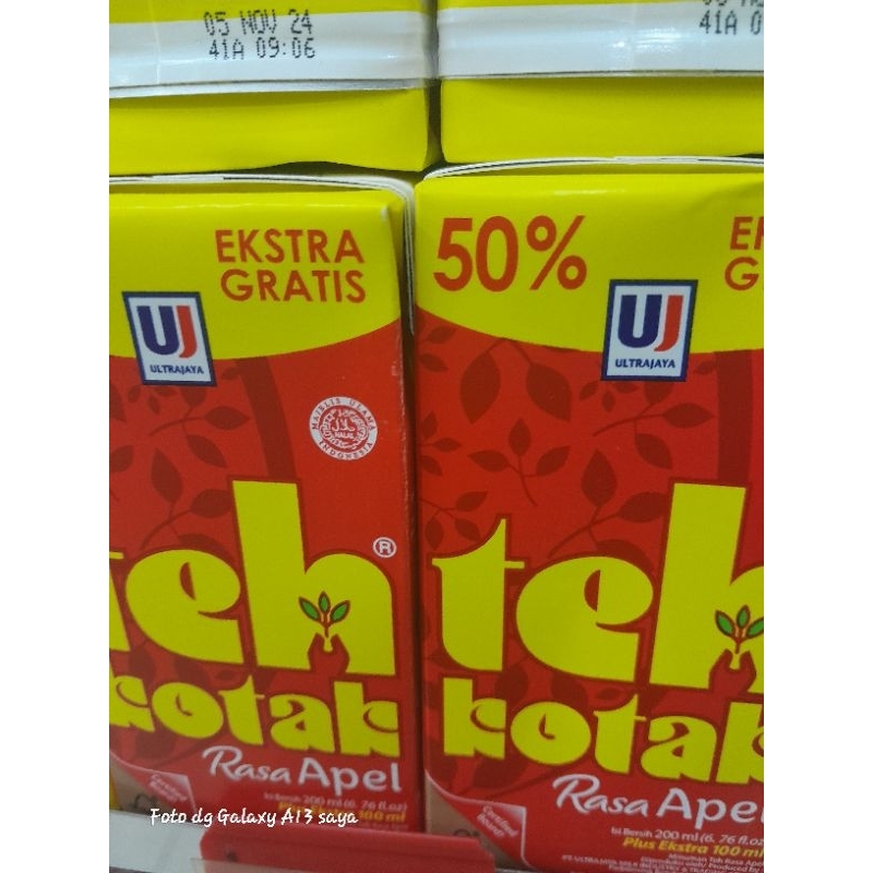 

teh kotak rasa apel