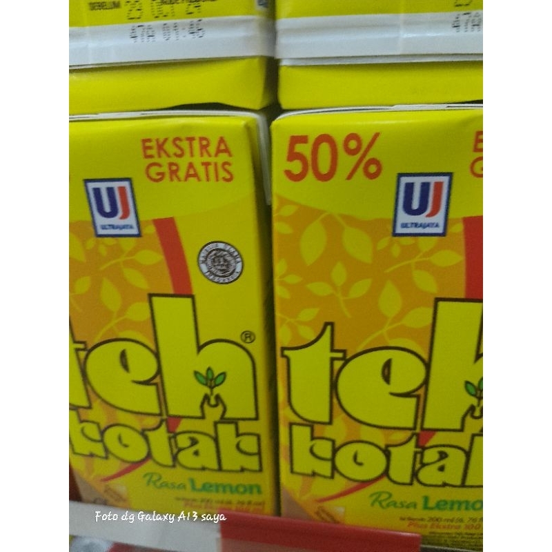 

teh kotak rasa lemon