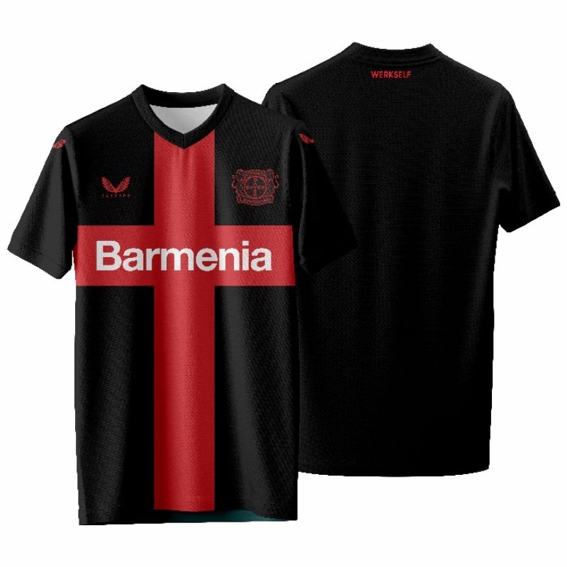 jersey BAYER LEVERkUSEN HOME AWAY 2024 full printing