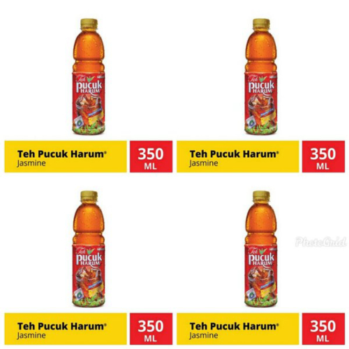 

Jual pucuk teh harum 350 ml Diskon