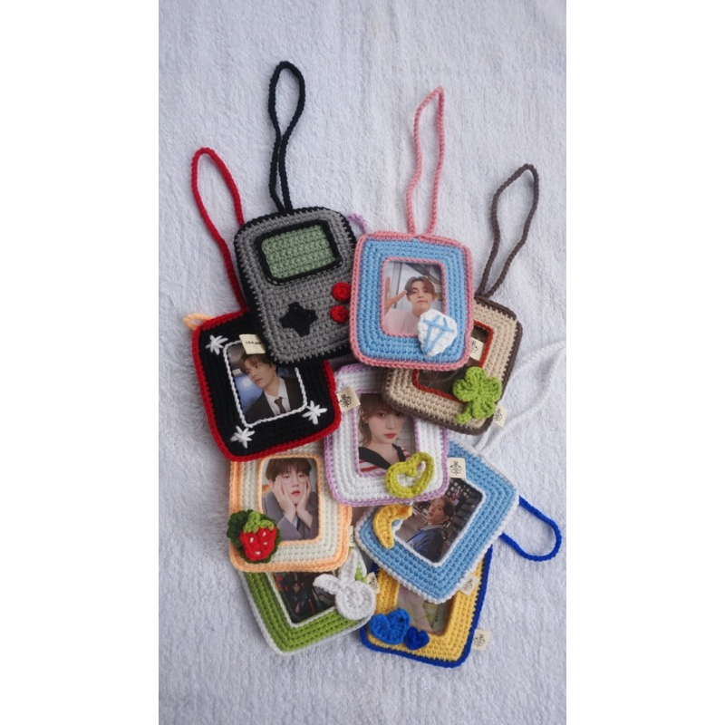 Custom Crochet Photocard Holder