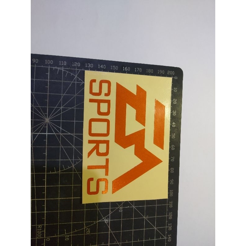 cutting stiker ea sport