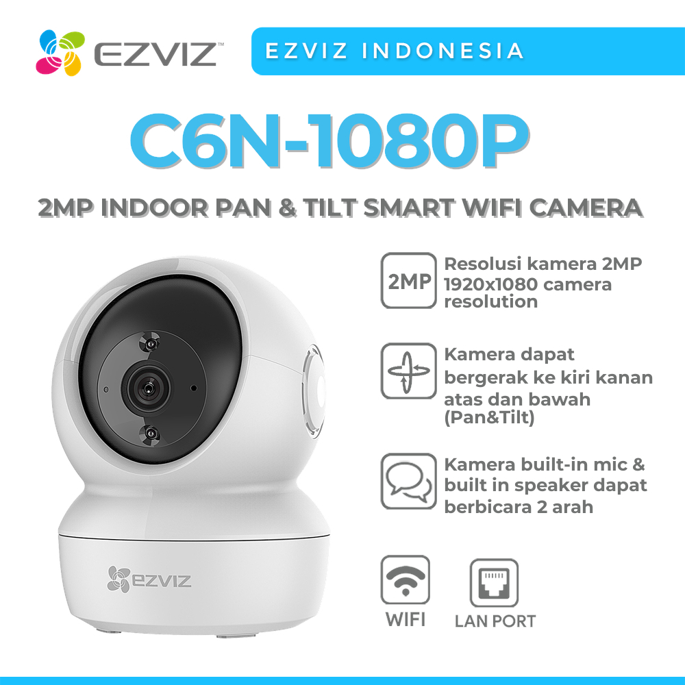 CCTV Wifi EZVIZ C6N 1080P Terlaris