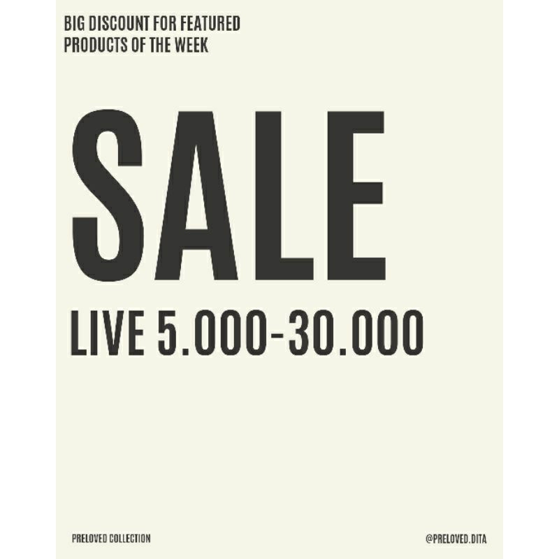

Live Sale 2.000-30.000
