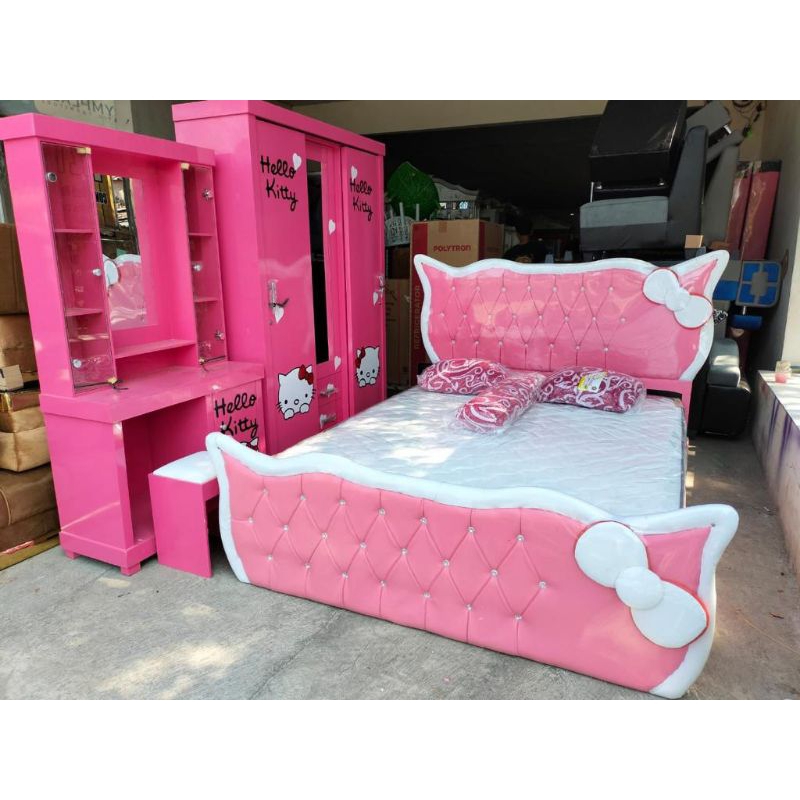 kamar set hello kitty