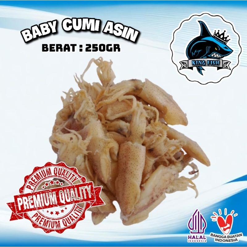 

250GR BABY CUMI ASIN MURAH BERKUALITAS