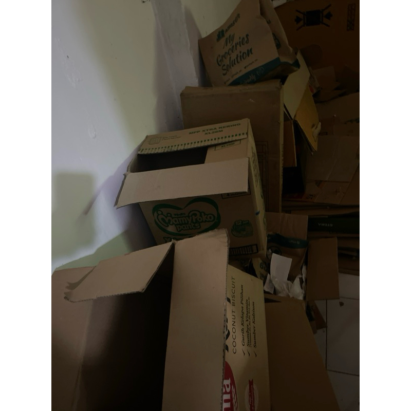 

kardus untuk pengiriman kargo jnt, kardus pampers