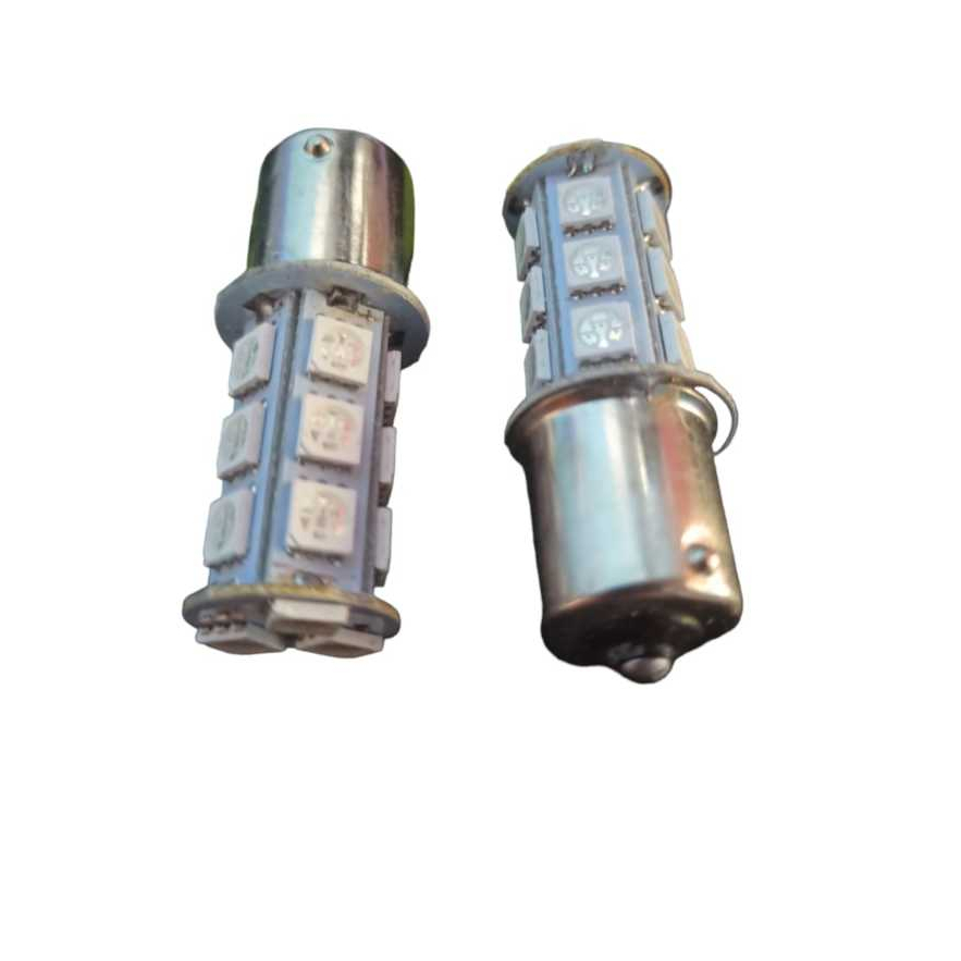 Lampu Led S25 Engkel / sein Mobil Motor Kaki 1 Bayonet 18 Titik Led Tidak Kedip/no Flash 1pc
