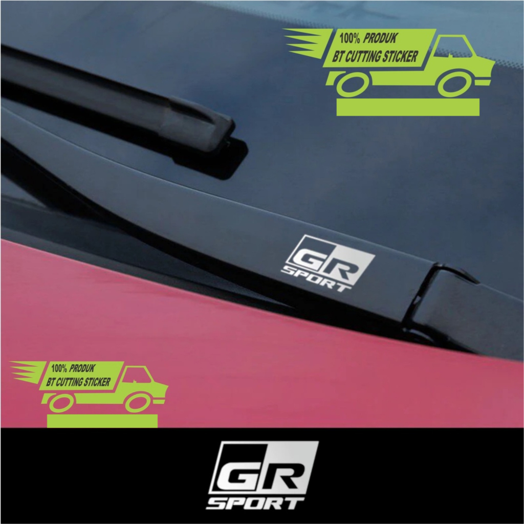 stiker gr sport sticker toyota gazoo racing sticker mobil toyota gr sport sticker mobil gr