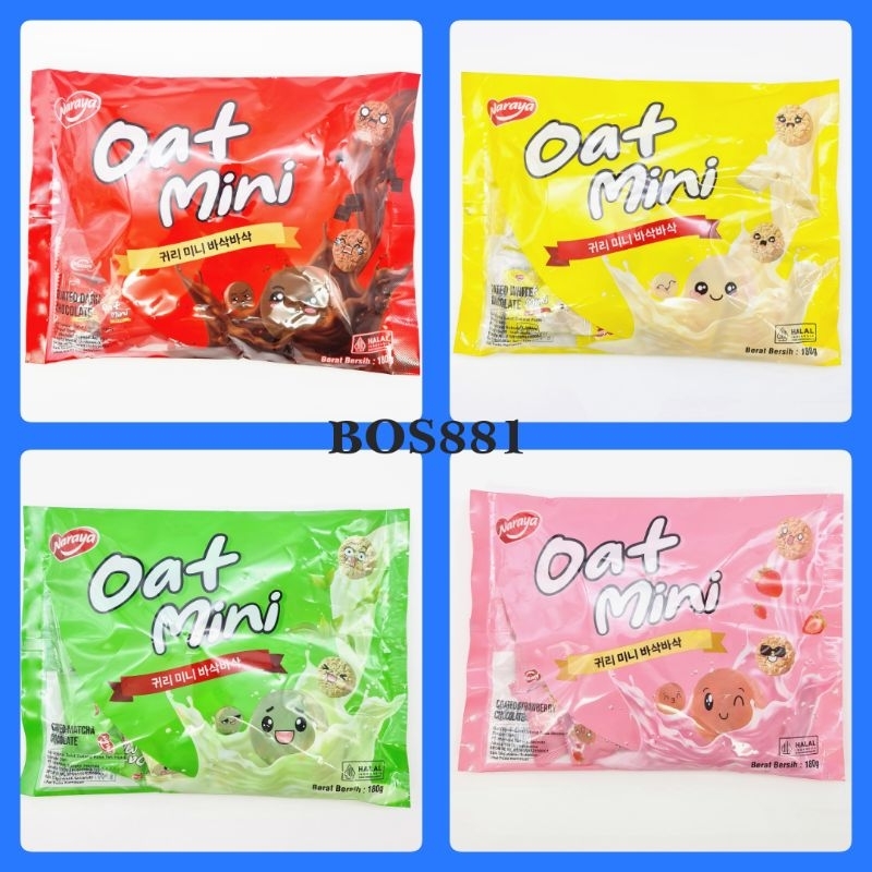 

Naraya Oat Mini isi 180g
