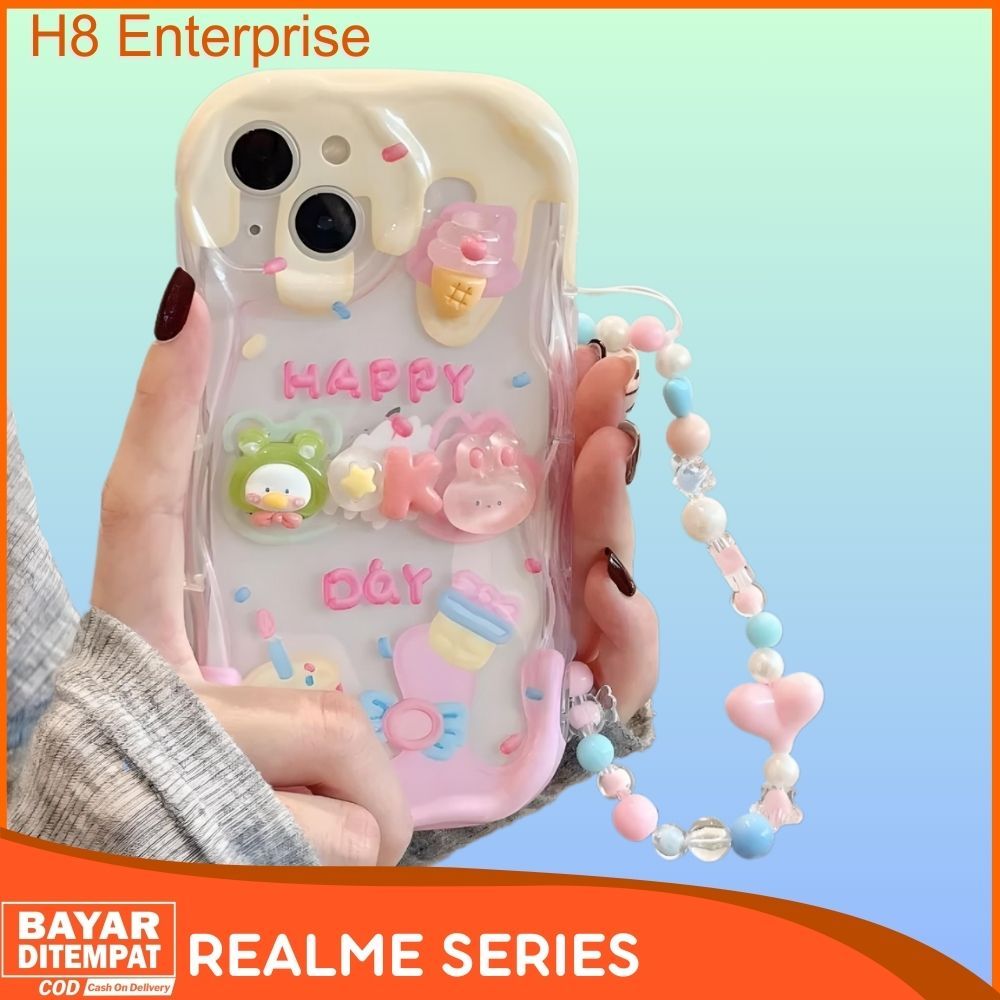 Case Realme 5 5i C1 C2 C3 C12 C21Y C25 C25S C25Y C30 C30S C31 C35 C51 C51S C53 C55 C65 4G Note 50 Na