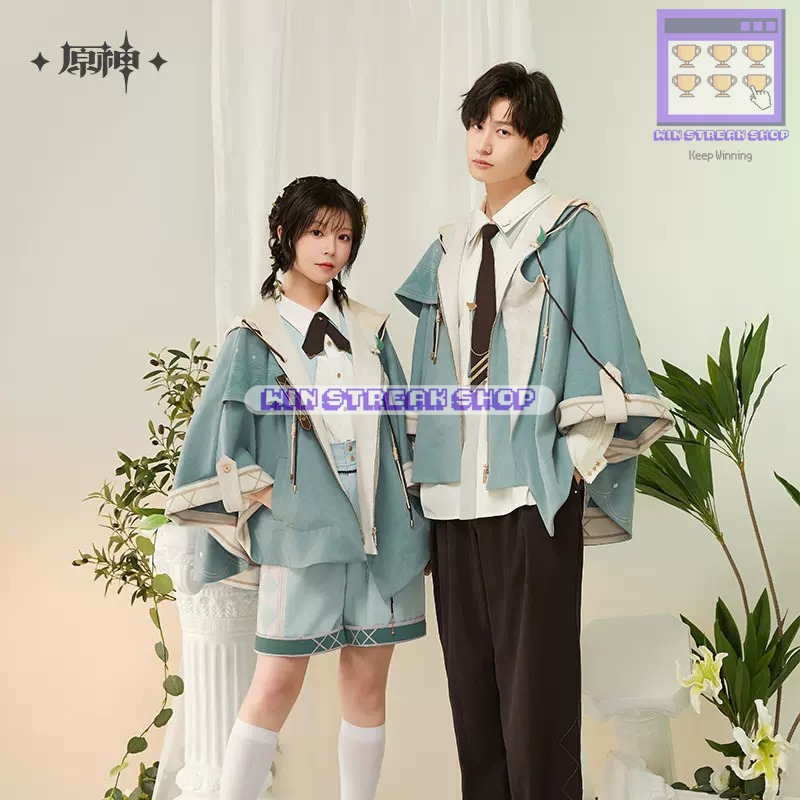 Genshin Impact Official Merchandise - Venti Cape Genshin Impact Jubah Venti Genshin Impact