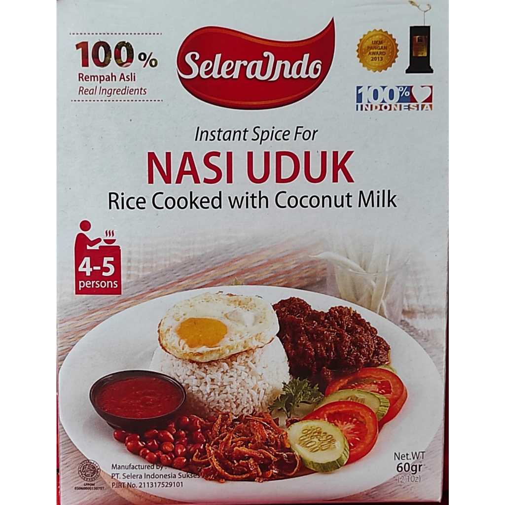 

Bumbu Nasi Uduk Selera Indo