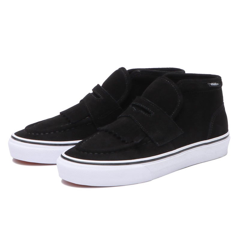 Vans Loafer Mid Black/White Original