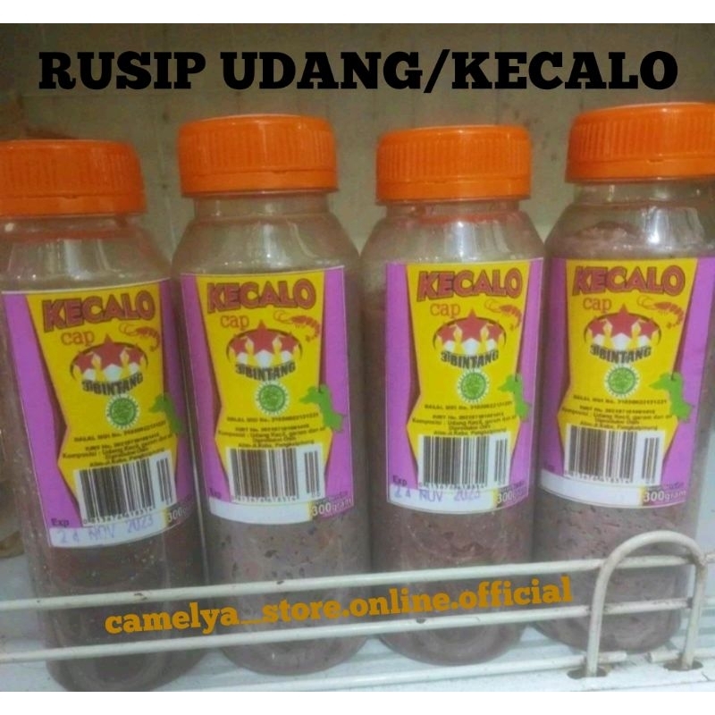 

RUSIP UDANG/KECALO Bangka/Fermentasi Udang Rebon Dengan Garam