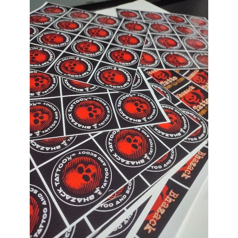 

Custom Stiker Logo tanpa minimal order