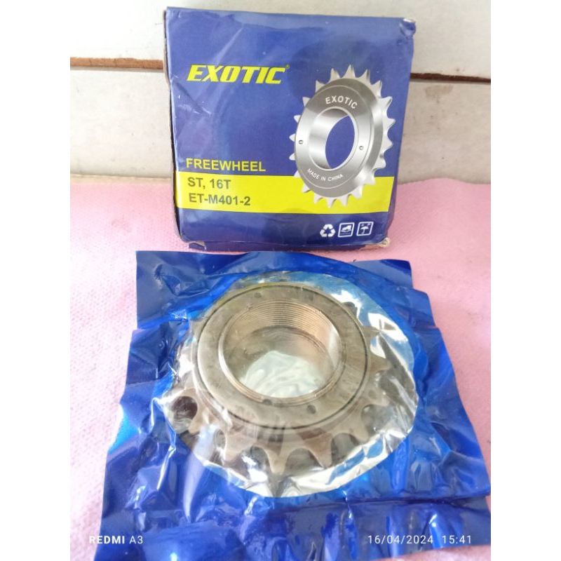 FREEWHEEL / GEAR SEPEDA 16T/18T/20TEXOTIC
