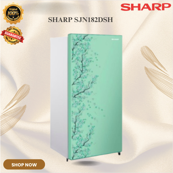 SHARP KULKAS 1 PINTU SJN182DSH 157 L/SJN-182DSH/SJN 182DSH/SHARP KULKAS 1 PINTU ORIGINAL BERGARANSI