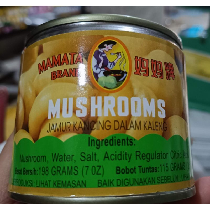 

jamur kancing mamata 198gr