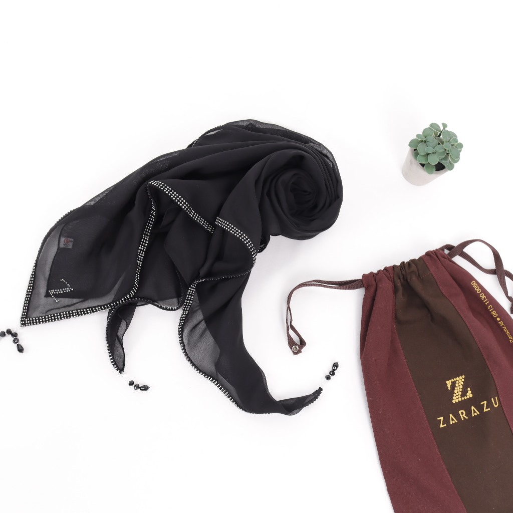 ZARAZU - Donna Diamond Mini Paris Japan Premium Scarves