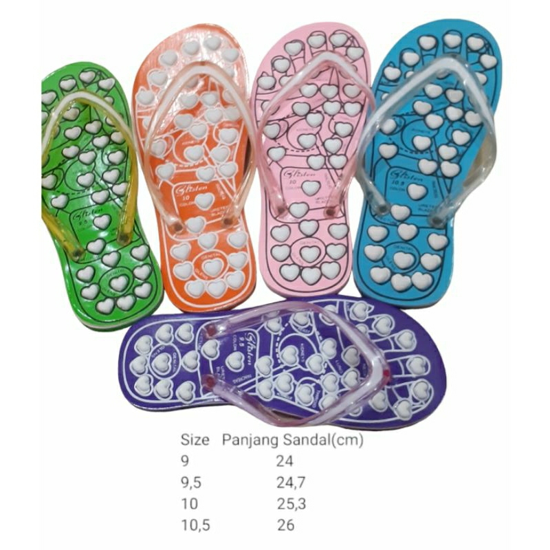 Sandal kesehatan sandal reumatik glisten
