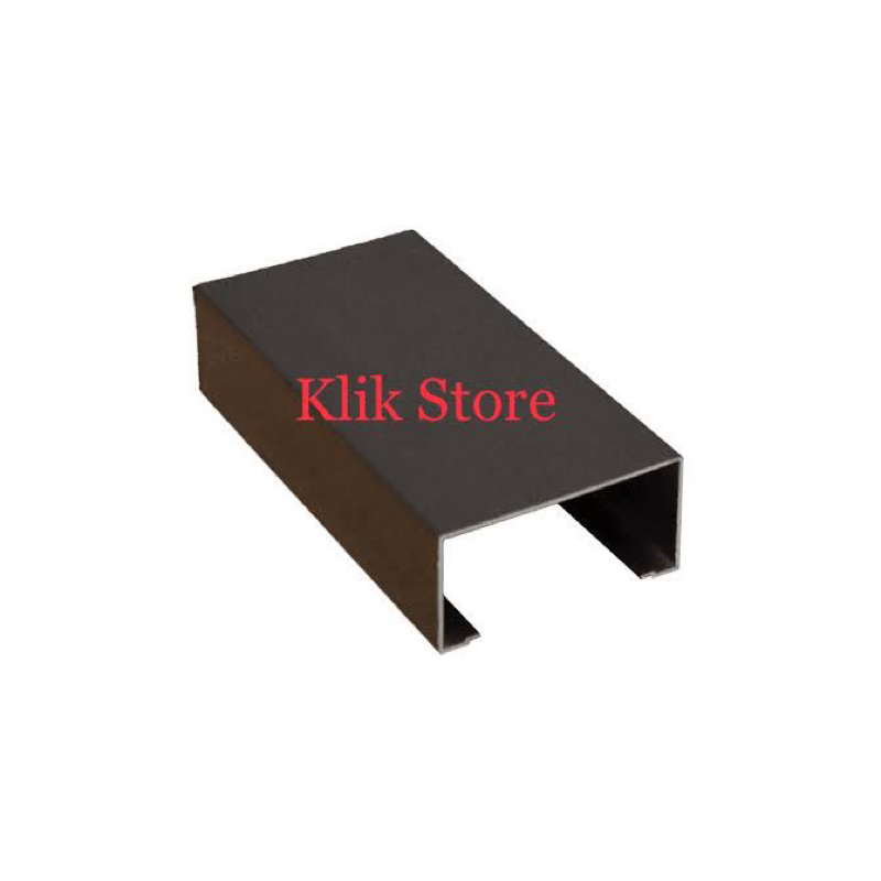 DEFECT SALE // Kusen Open Back Aluminium 3 inch tebal 0,7 mm