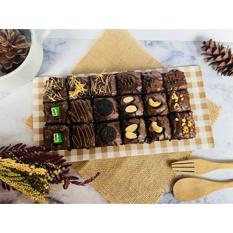 

FUDGY BROWNIES