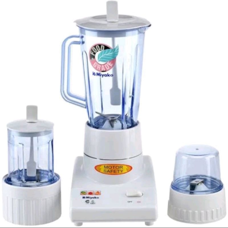 Blender Plastik Miyako BL 102 PL 3 In 1 Juicer Miyako Garansi Resmi
