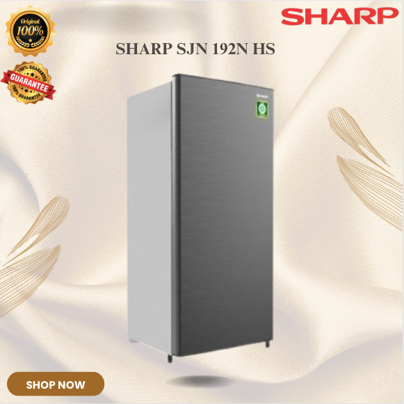 SHARP KULKAS 1 PINTU SJN 192N HS New Kirei/SJN192N HS/SJN 192N HS/KULKAS SHARP 1 PINTU ORIGINAL