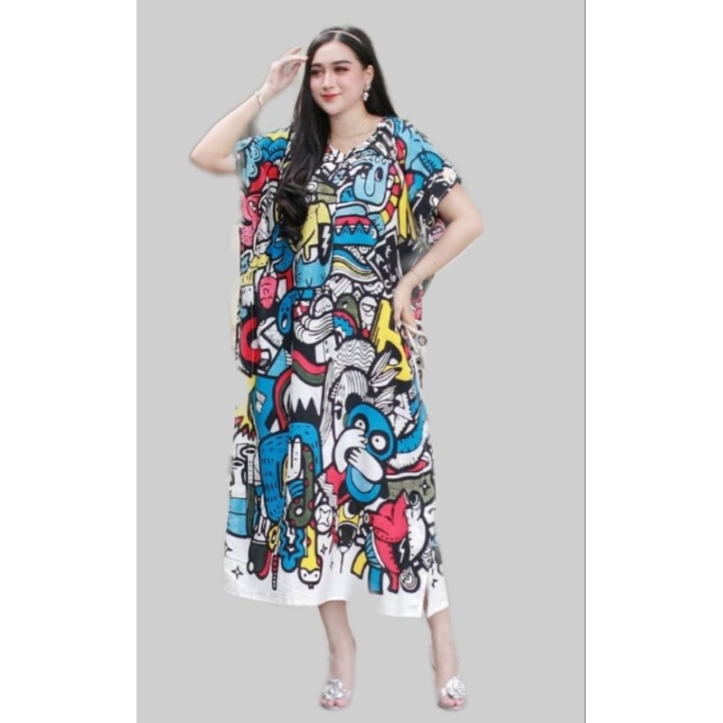 DASTER LOWO BUSUI JUMBO motif karakter/kartun. ld 130.oversize