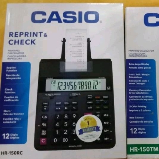 

KALKULATOR PRINTING CASIO HR 150RC