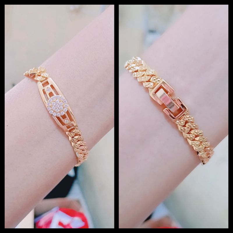 GELANG SISIK NAGA PLAT GELANG DEWASA
