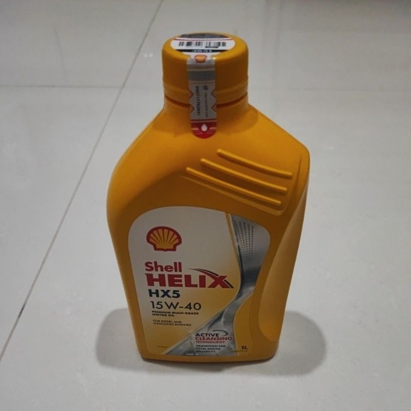 oli shell helix hx5 15w-40 1liter original