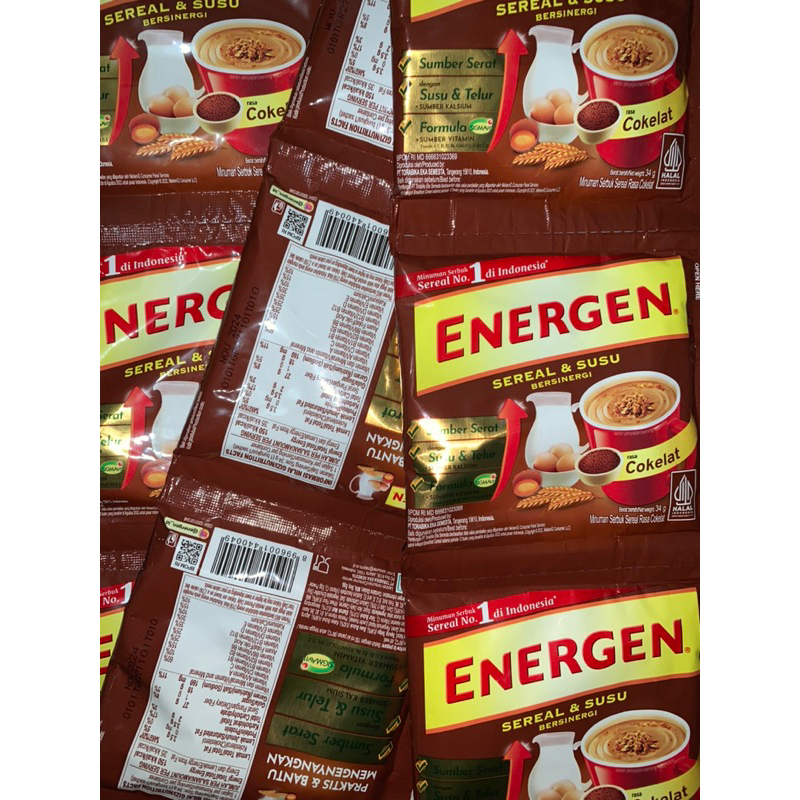 

Energen Vanila Dan Cokelat Kemasan Sachet
