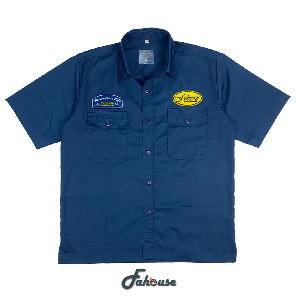 Workshirt Redemp Navy - Fahouse