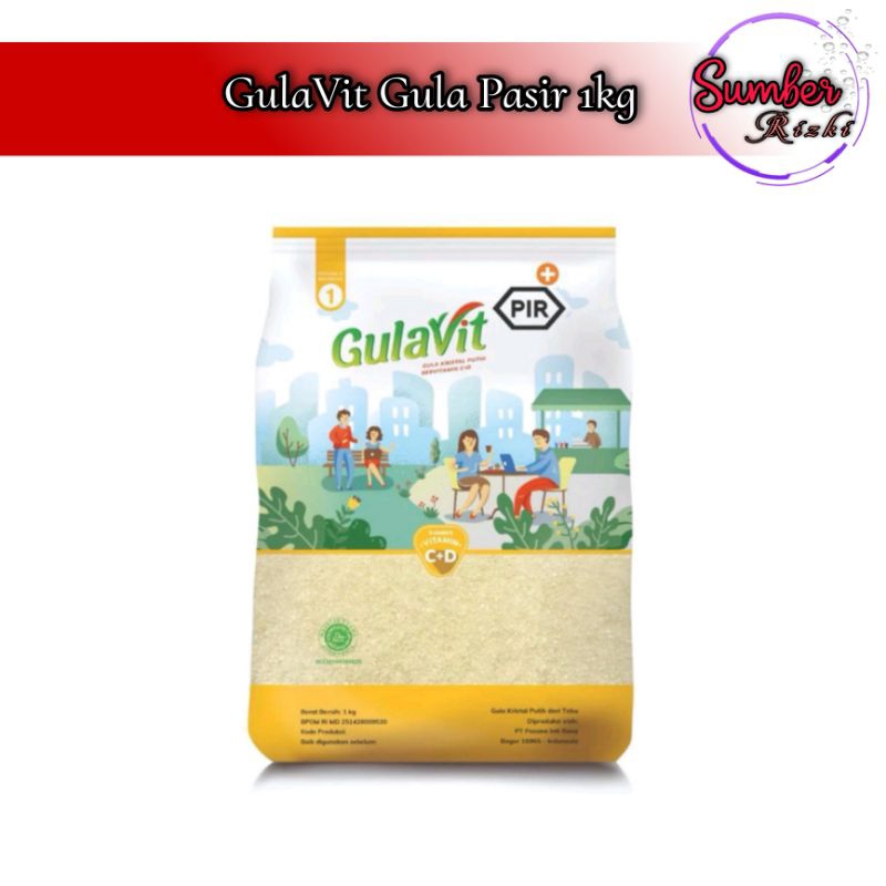 

GulaVit Gula Pasir 1kg Gula Tebu