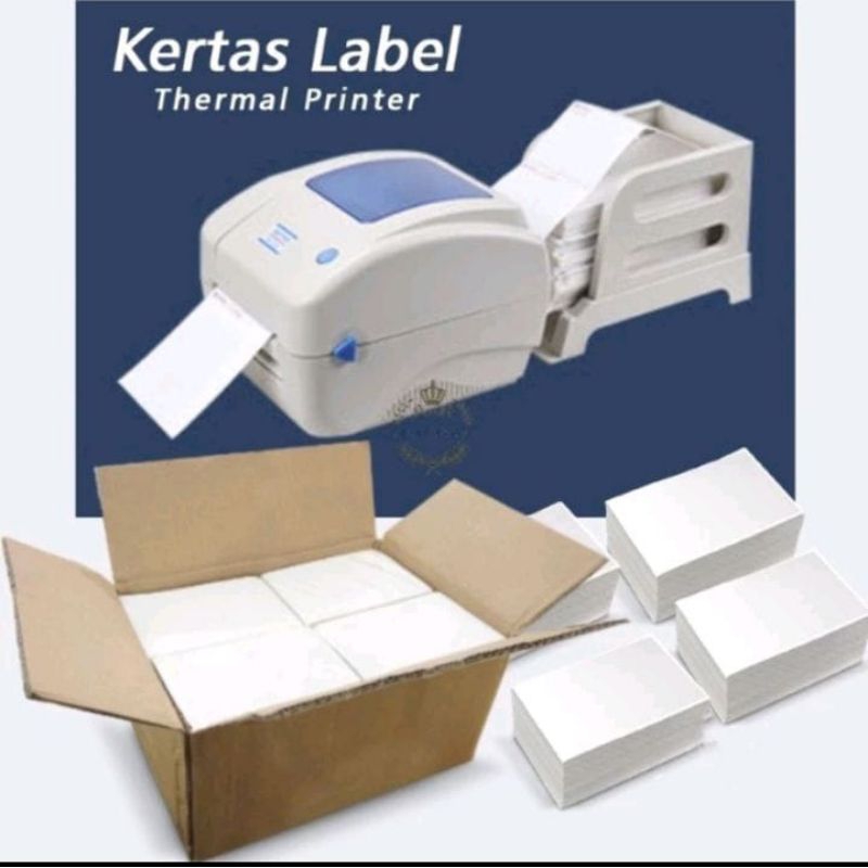 

Kertas Thermal 100 X 150 Sticker label isi 1000 lembar | Resi Barcode 100 X 150 Kertas Stiker Thermal 100x150