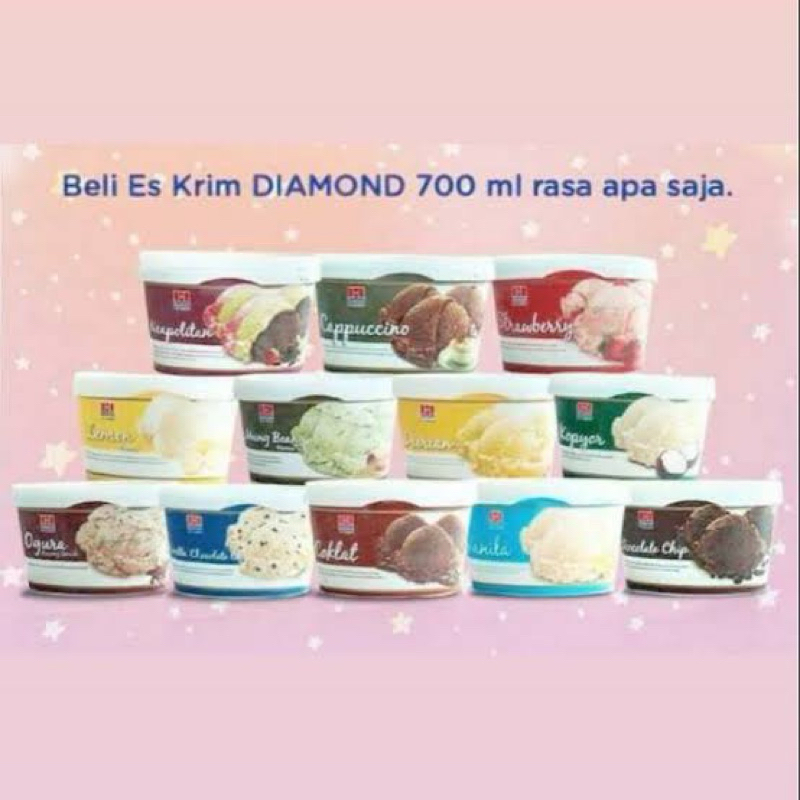 DIAMOND Es Cream 700 ML