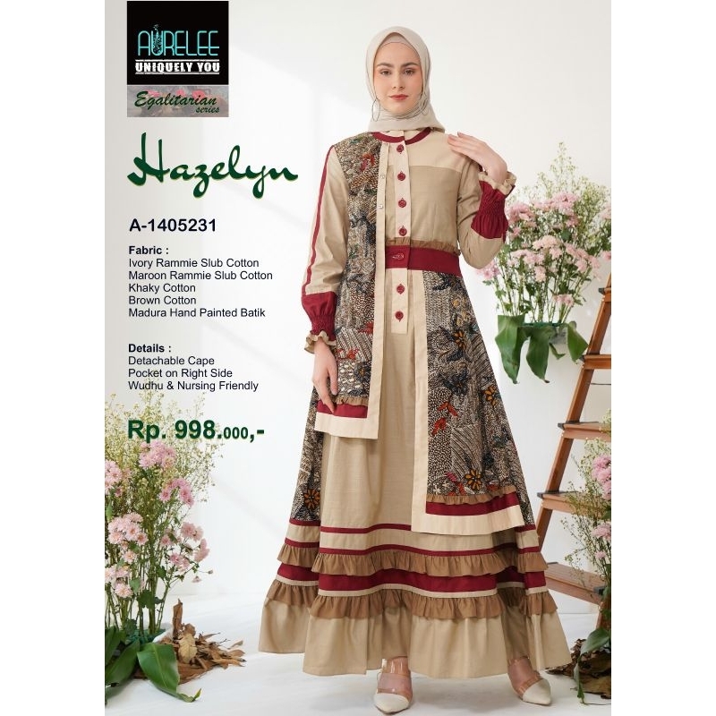 (COD) New Gamis Hazelyn Dress by Aurelle