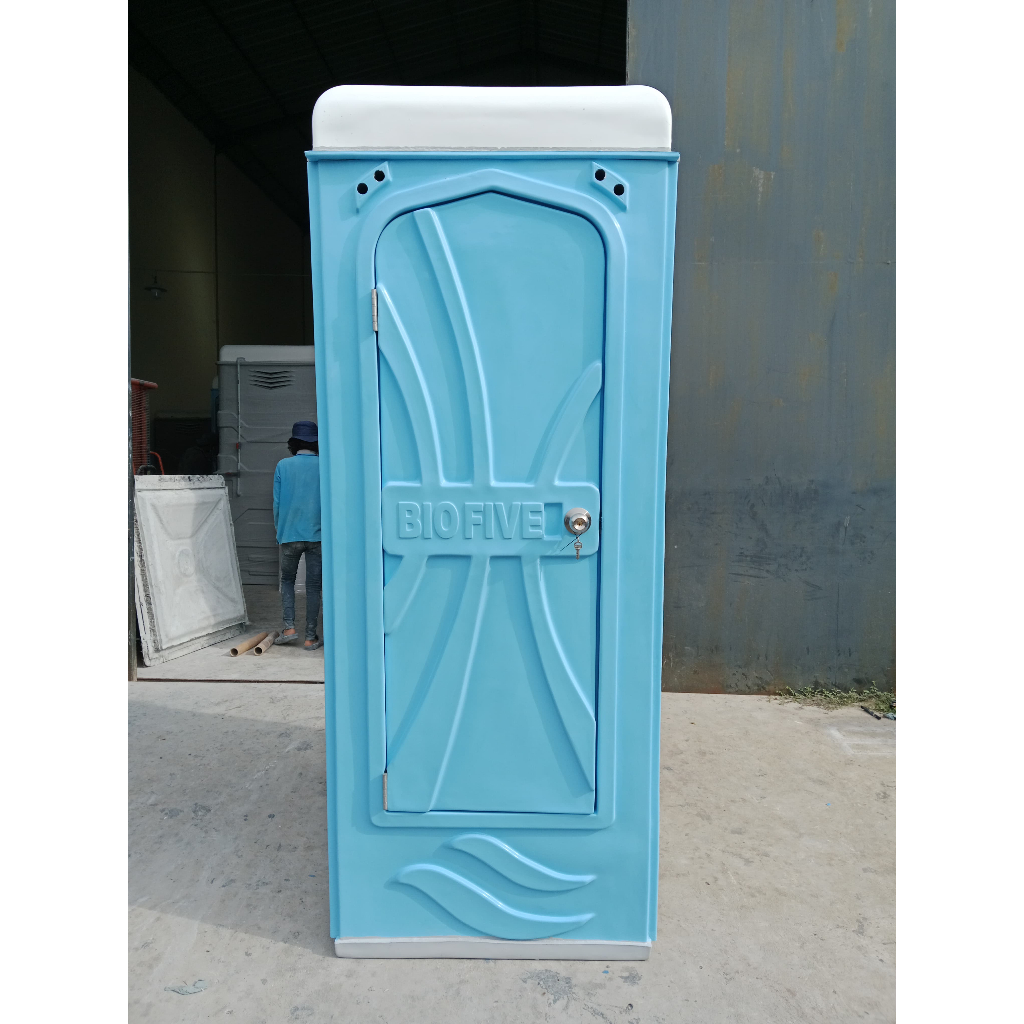 Toilet Portable, Toilet Proyek, Toilet Fiber Biofive