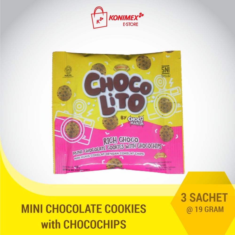 

Chocolito Rich Choco mini cookies 3 sachet