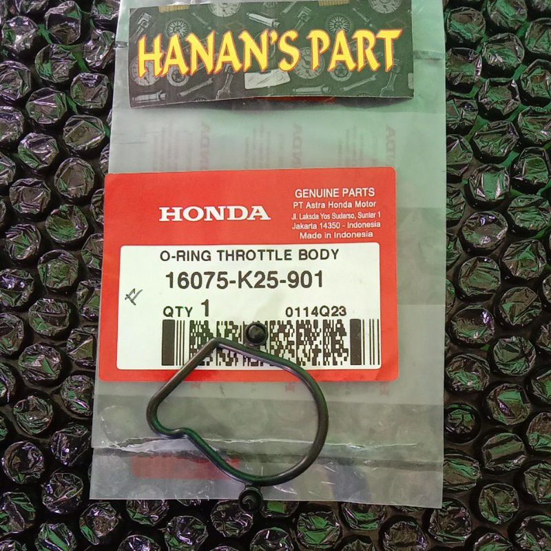 16075-K25-901 ORING THROTHLE BODY BEAT FI VARIO FI SCOOPY FI BEAT STREET ORIGINAL AHM