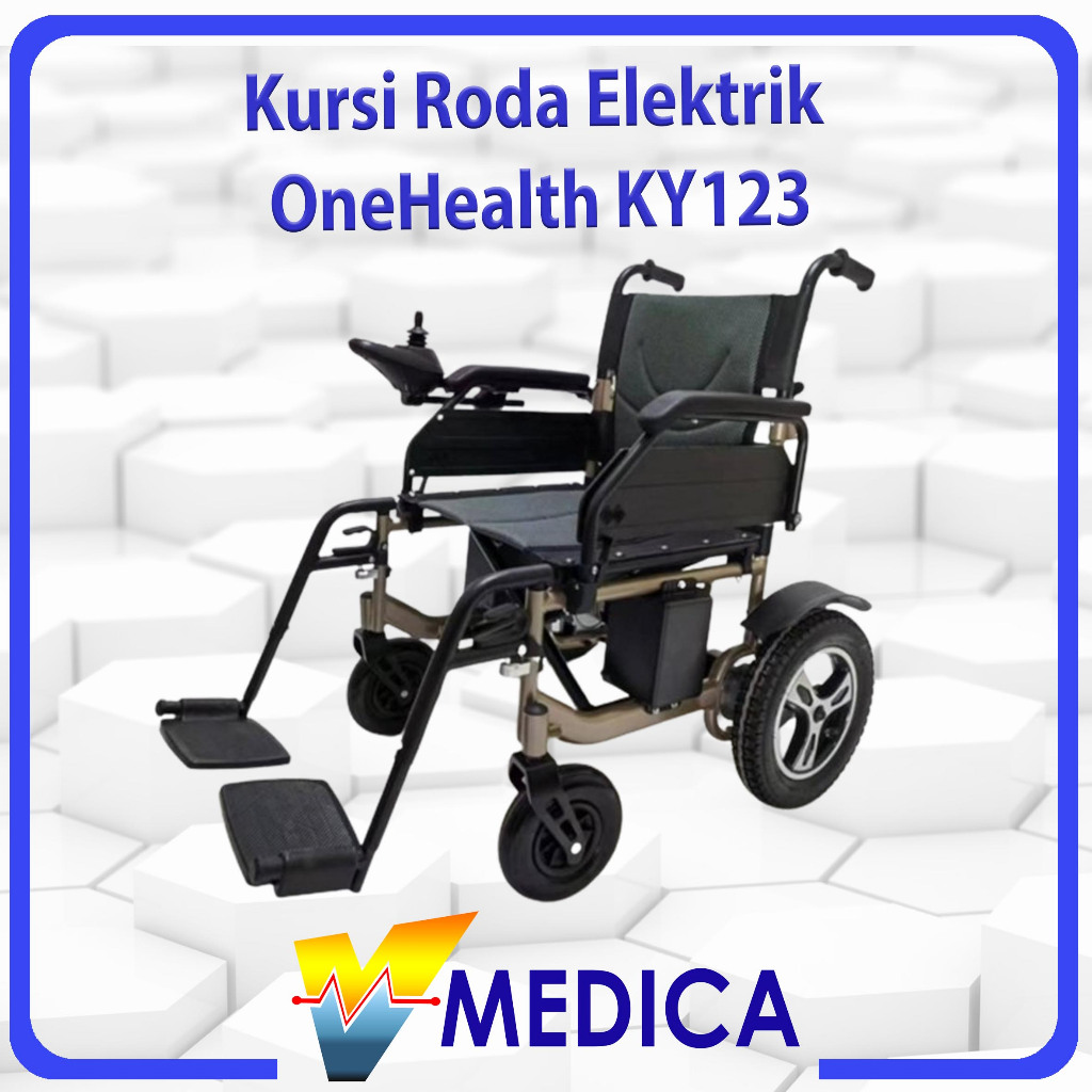 Kursi Roda Elektrik Onehealth KY123 / Kursi Roda Elektrik Lansia Manula / WheelChair Electric