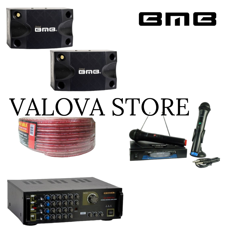 Paket karaoke 1 BMB cs252v + Ampli BMB DA2000 PRO BT