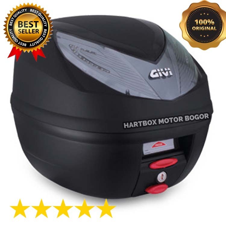 Box Motor Touring Original Givi E250N2 / TopBox Givi E 25 / Box Motor Ukuran Kecil