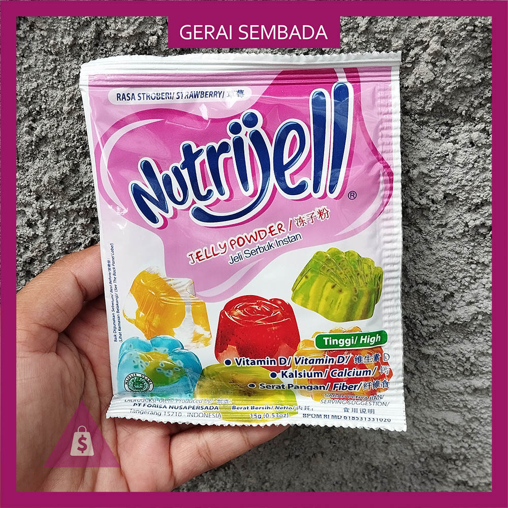 

Nutrijell Strawberry 15 g