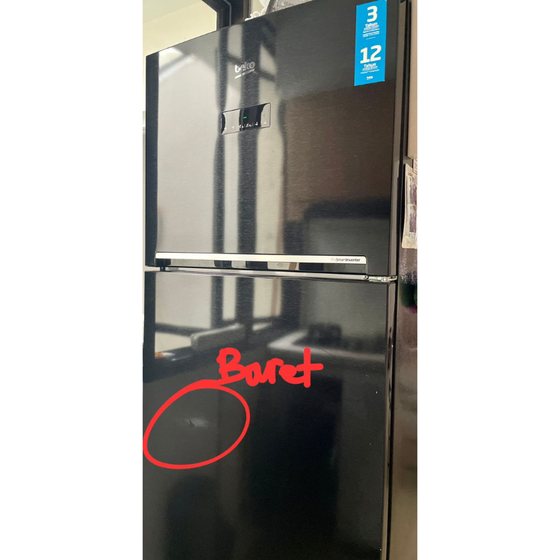 KULKAS Beko prosmart inverter rdnt470e50vzwb (PRELOVED)